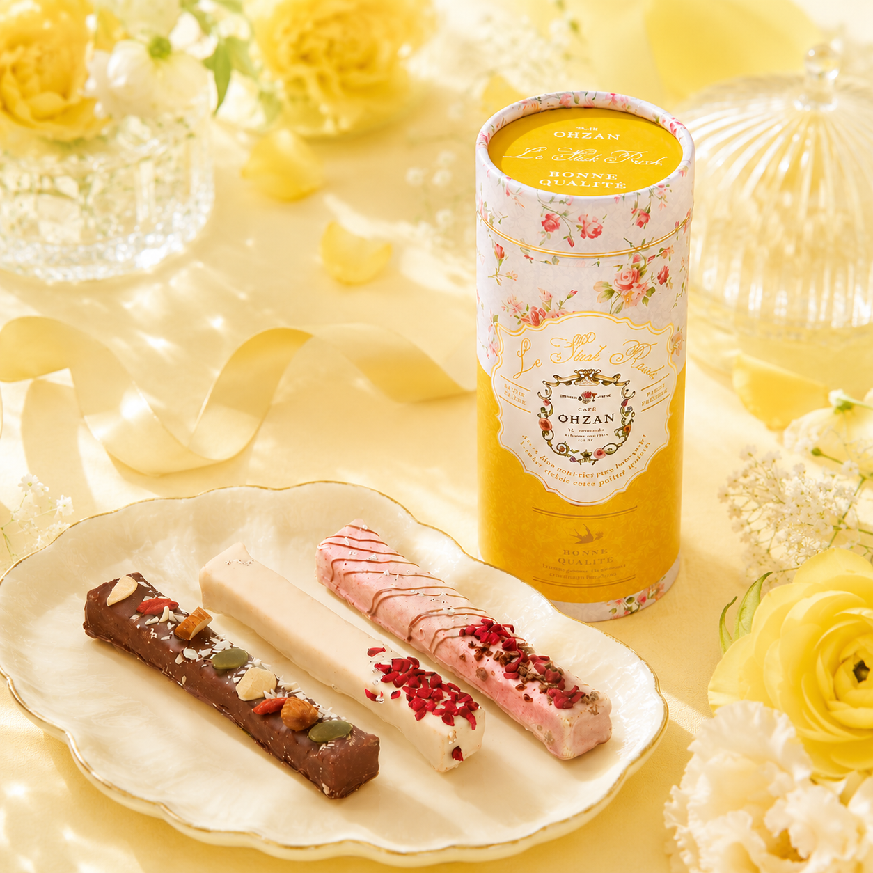 スティックラスク3本入 イエロー | TANP（タンプ） CAFE OHZAN（カフェ